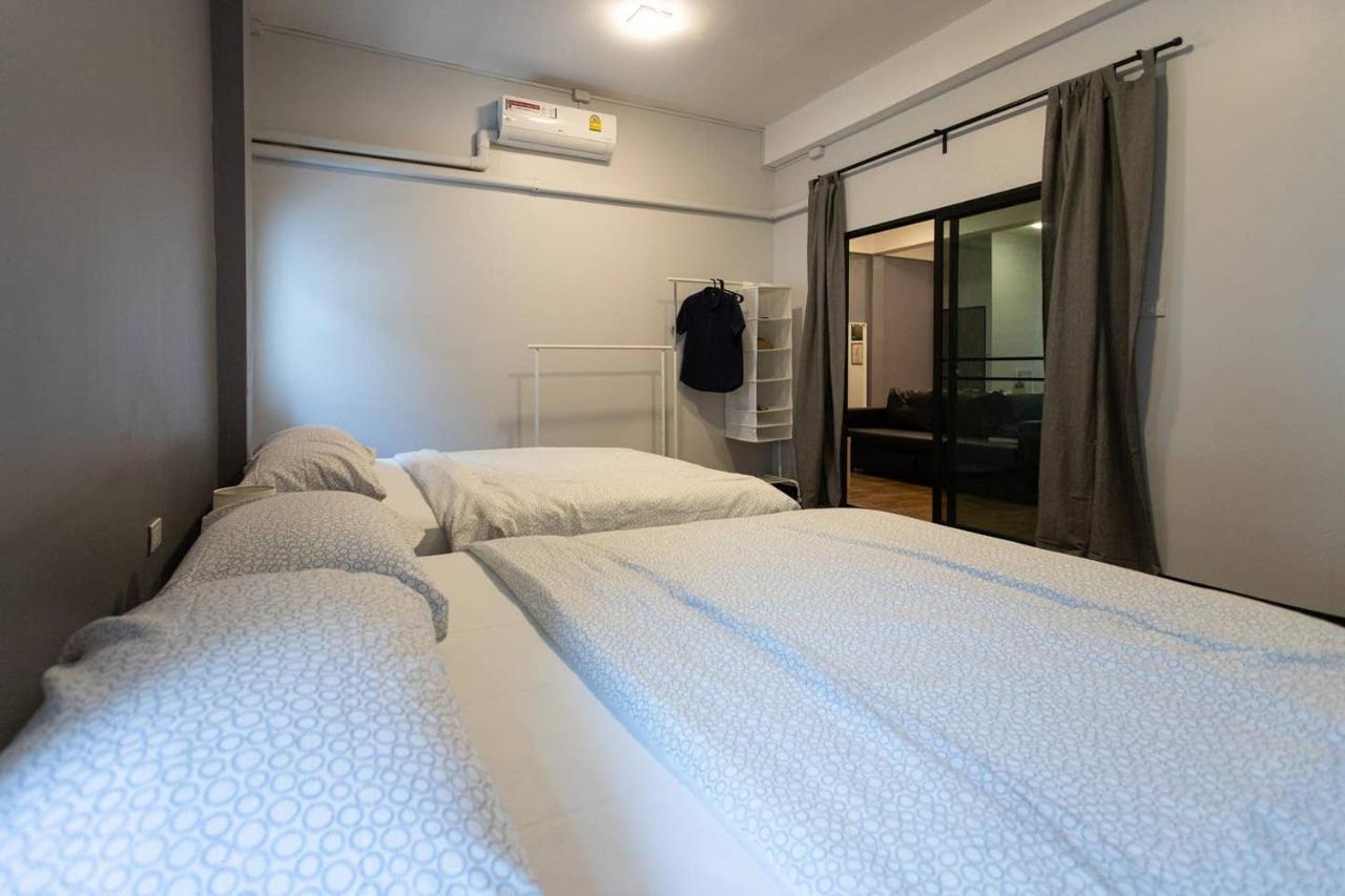 U3 Large 2 Bedroom Full Kitchen Near Bts Udomsuk Bangkok Esterno foto